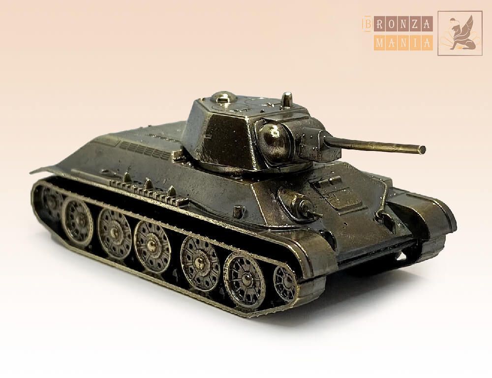 фигурка Танк Средний Т-34-76 1943 г. (1:100)