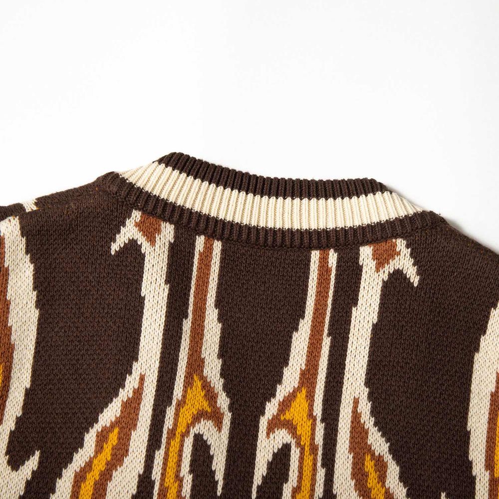 Жилет вязаный YMKASHIX Hellcome Коричневый