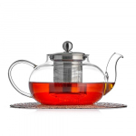 Чайник 800 мл, термостойкое стекло P.L.