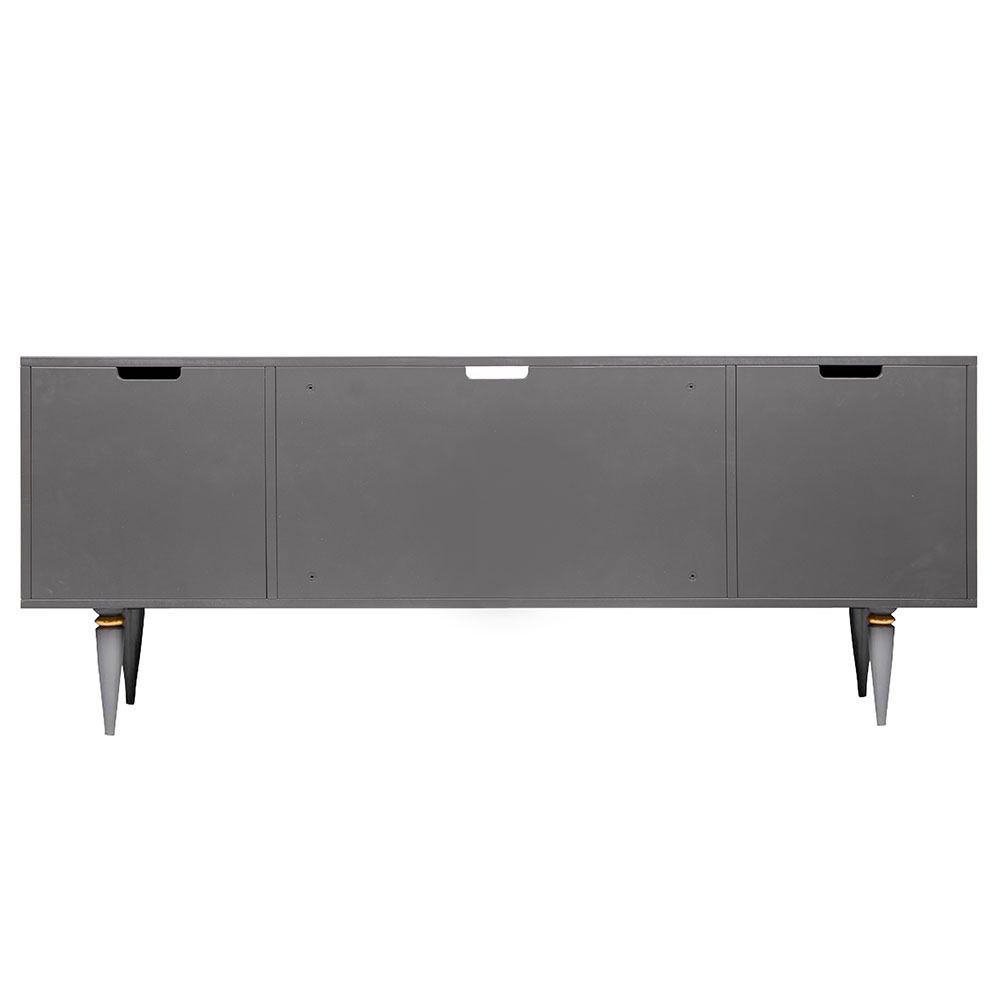 Тумба под ТВ Тропик 155см Классик Серый Голд