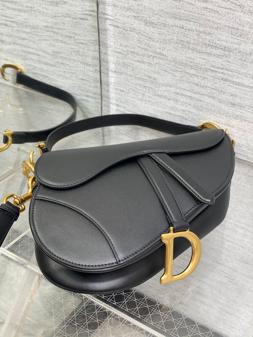 Christian Dior Saddle Bag with Strap