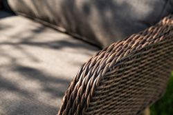 "Прованс" лаунж-зона плетеная из искусственного ротанга, цвет коричневый