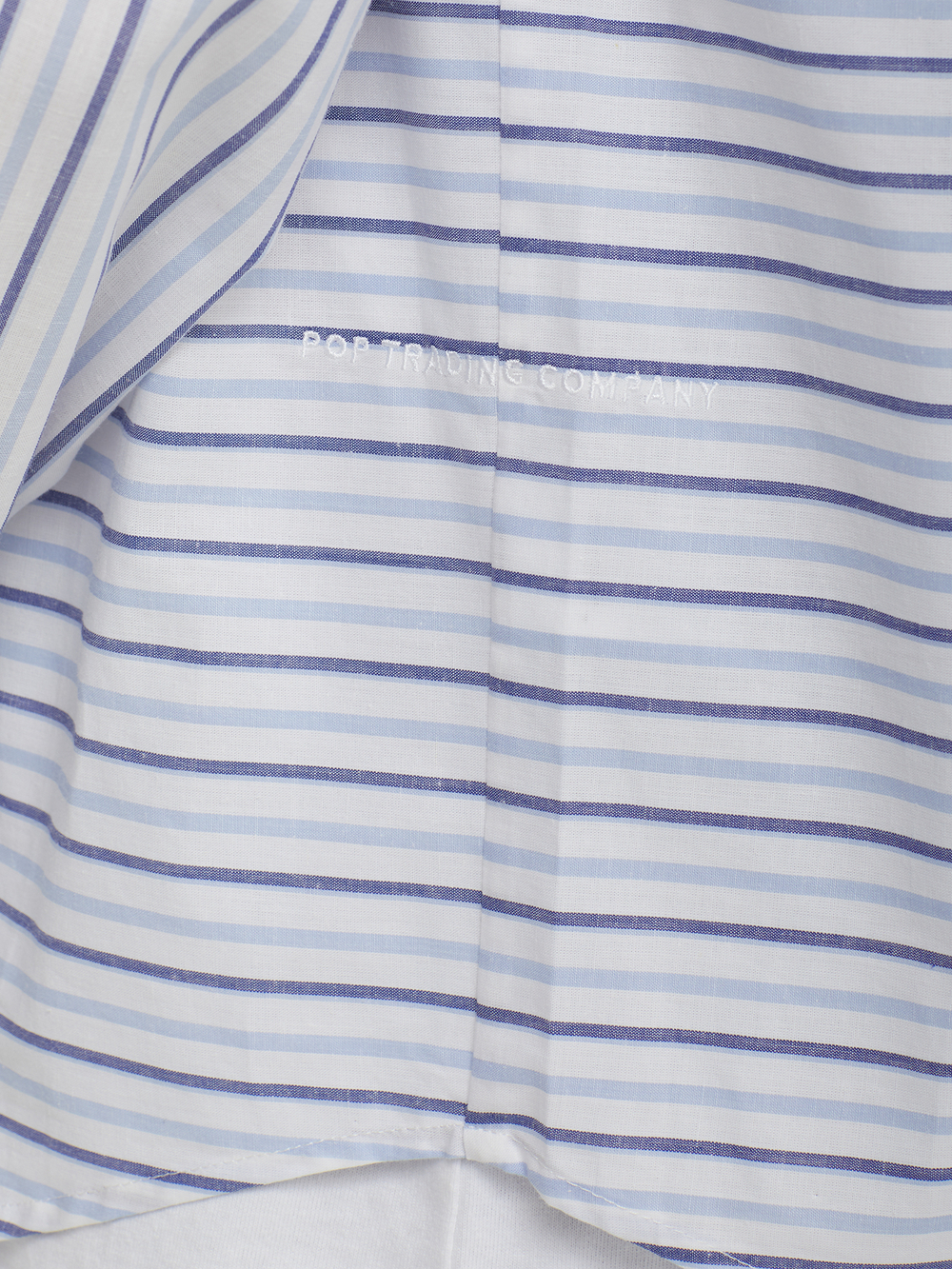 Мужская Рубашка Striped Logo