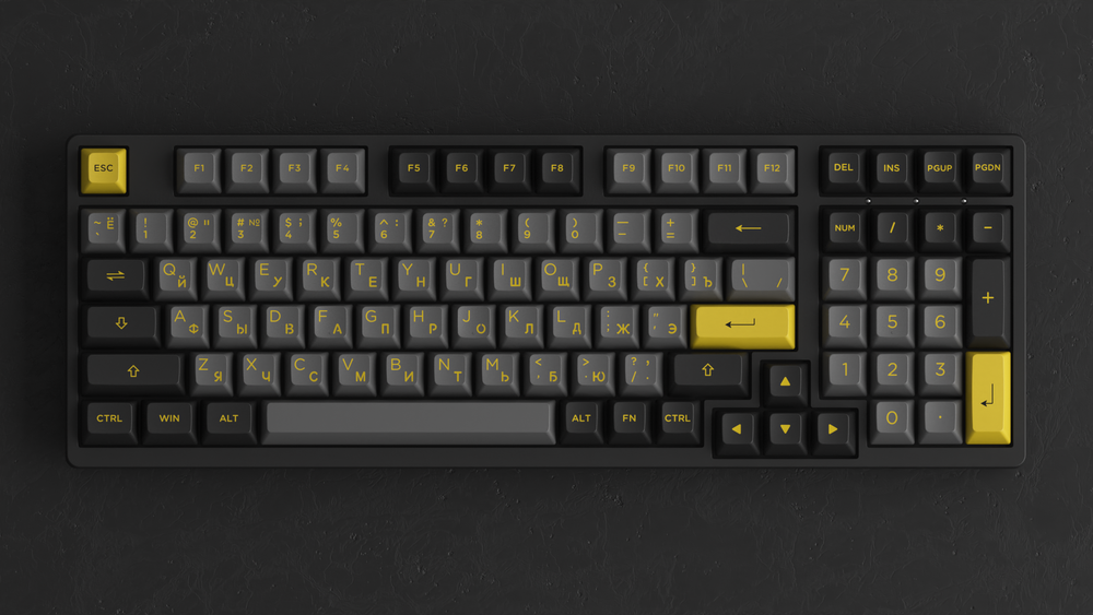 AKKO 3098B Doraemon Macaron  3 Modes RGB Hot Swap  Akko CS Jelly blue Switch,Cherry profile keycap