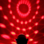 Диско-шар светодиодный «Magic» с пультом д/у, 220V, RGB (220V)