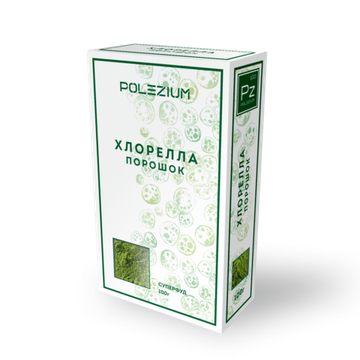POLEZIUM "Хлорелла органик, ПОРОШОК", 100г