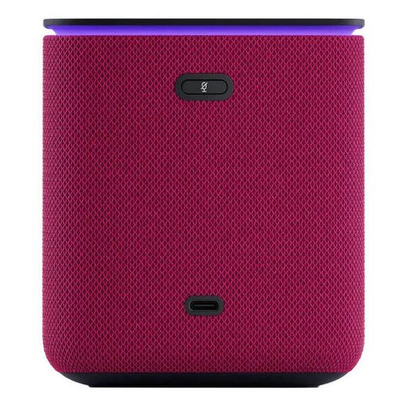 Умная колонка Яндекс Станция Миди с Алисой с Zigbee (YNDX-00054PNK) малиновый