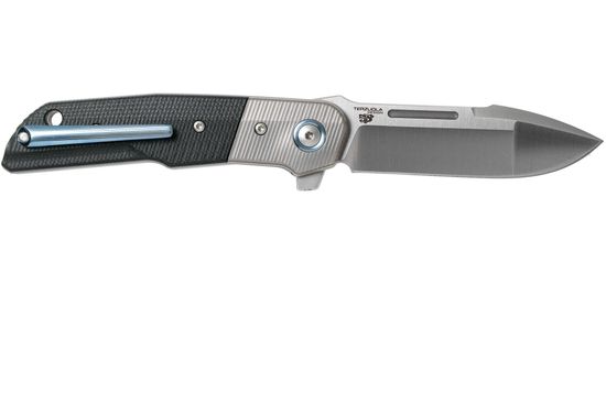 Складной нож MKM "CLAP" MKM/LS01 GT BK c клинком из стали Böhler M390 Microclean®, рукоять G10 / титан