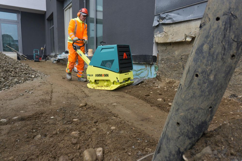 Виброплита дизельная Ammann APR 59/20 (Hatz 1B40 / 462 кг) руч/пуск, 600 мм