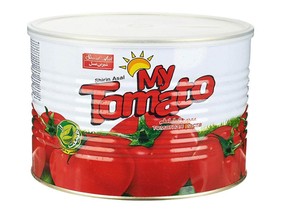 Халал Томатная паста, 290 грамм , My Tomato, ж/б с крышкой Иран
