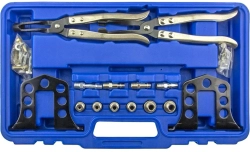 Рассухариватель клапанов универсальный с набором для замены маслосъемных колпачков.