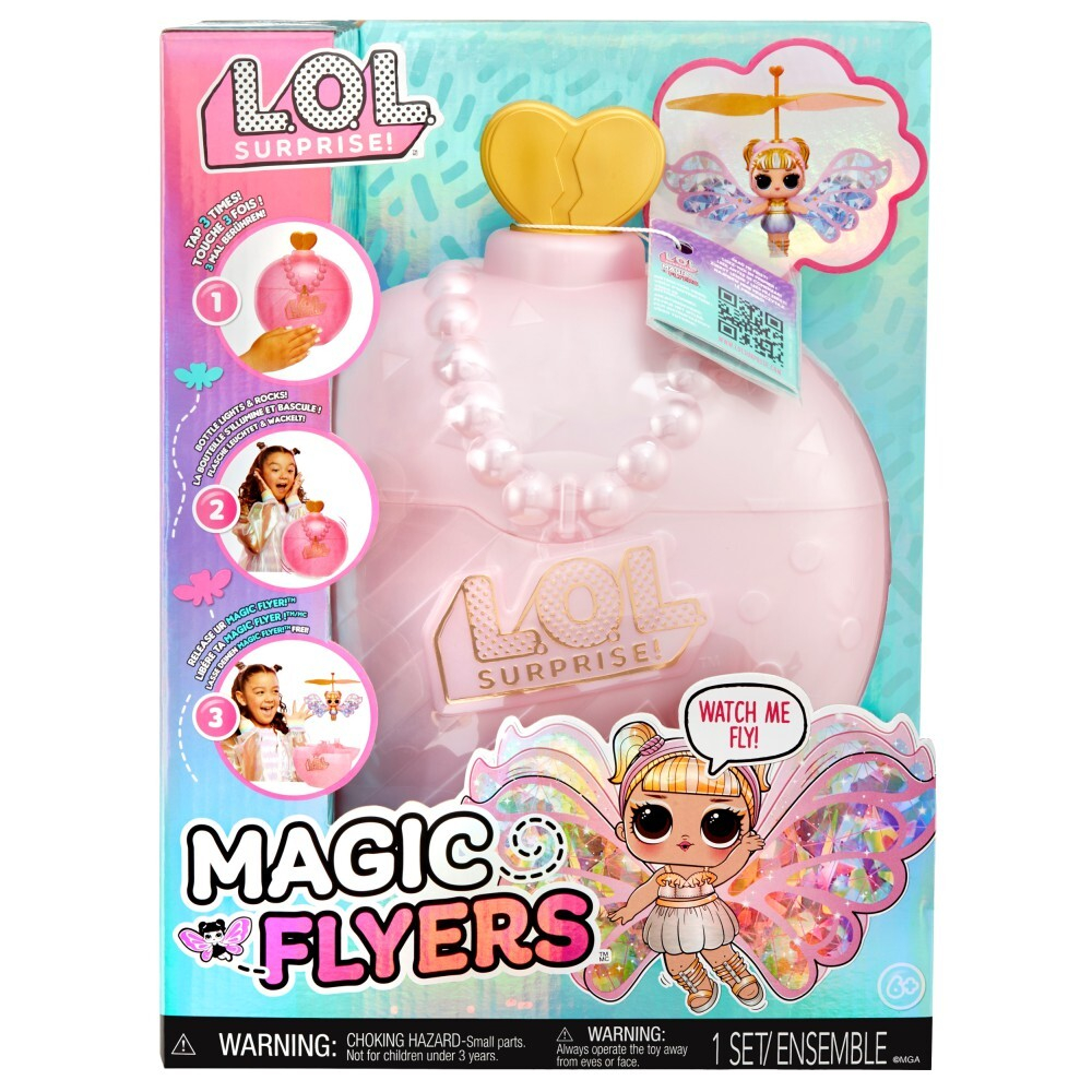 L.O.L. SURPRISE - Летающая кукла Sky Starling Fairy с крыльями Magic Flyers 593539 / артикул   593430EUC 593539  / GTIN 035051593539