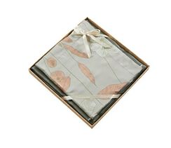 Простыня 240х260 с наволочками ТЕНСЕЛЬ 1818 ASABELLA Италия.