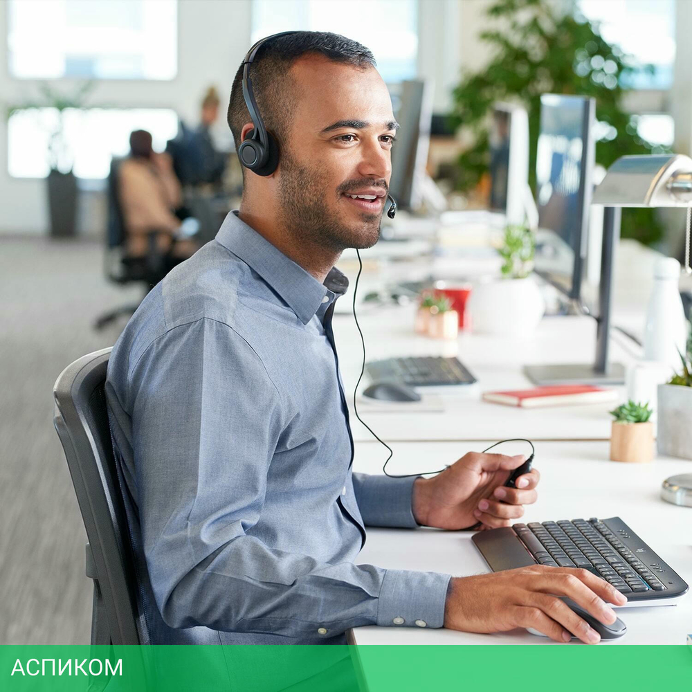 Гарнитура Logitech Headset 960 (981-000100)
