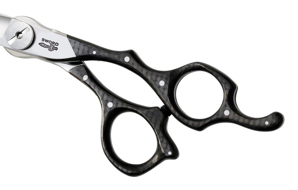 Ножницы прямые Mizutani SWORD D17 Carbon, 5.7˝
