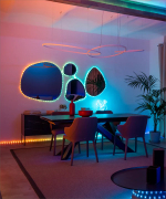 Программируемая светодиодная лента 10 м - Twinkly Dots (Multicolor edition) - 200 шт. RGB + BT + Wi-Fi ( TWD200STP-TEU ) ( прозрачный провод )