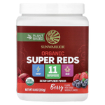 Sunwarrior, органические суперкрасные фрукты, с ягодным вкусом, 252 г (8,8 унции)
