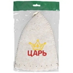 Шапка банная классическая с вышивкой «Царь», цвет белый, (без упаковки)