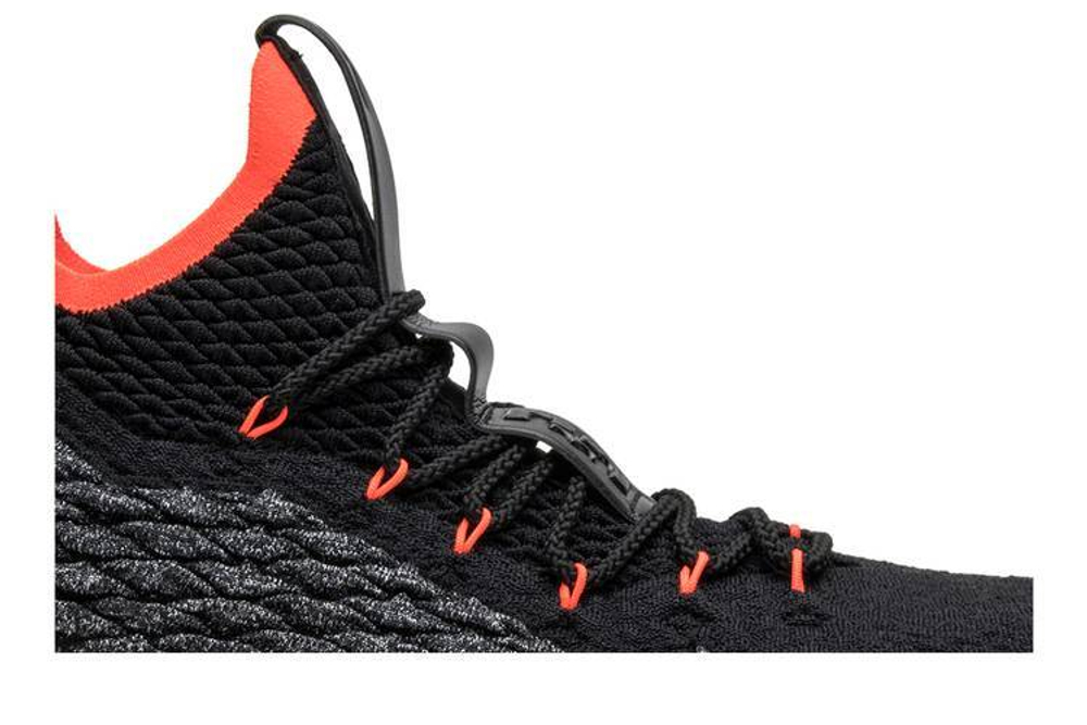 Кроссовки Nike Lebron 15 Black Bright Crimson