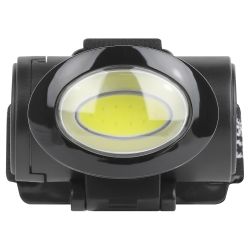 Фонарь налобный светодиодный ЭРА GB-601 на батарейках мощный яркий 3 режима черный | Налобные фонари