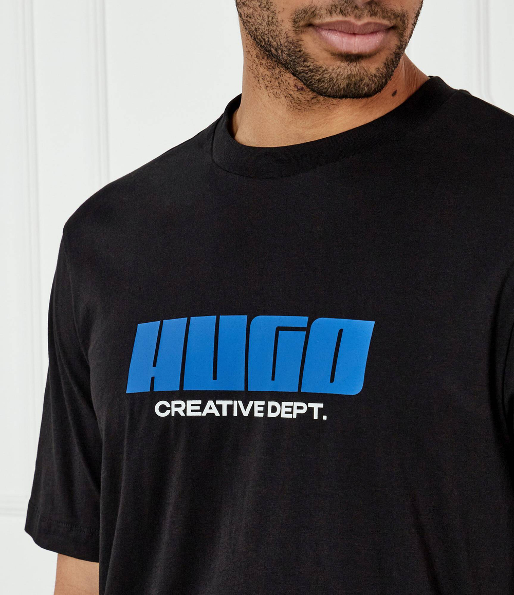 Футболка Newromi Hugo Blue - черный(50542934)