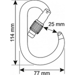 Карабин Camp TRIAD LOCK