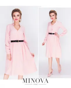 Платье 3092-пудра Minova