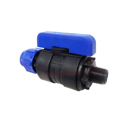 Кран шаровой компрессионный Valfex DN-63 PN-16, G-1 1/2'', цанга-штуцер