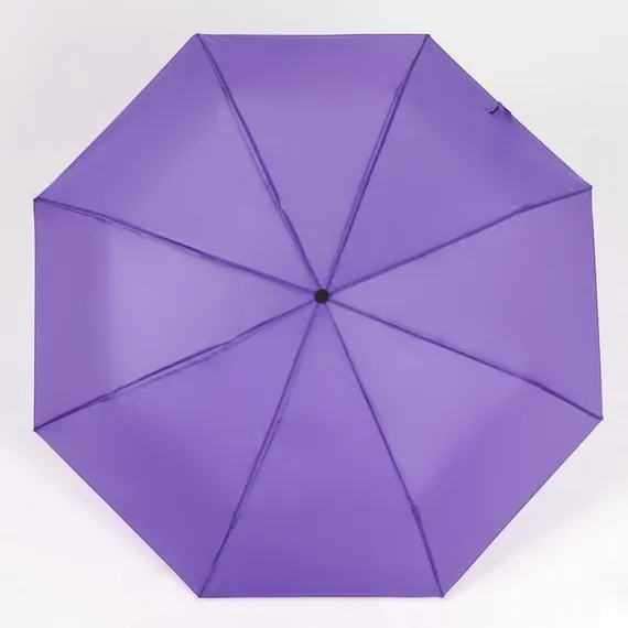 Зонт механический «Однотонный», 3 сложения, 8 спиц, R = 46 см, цвет МИКС