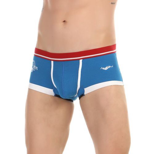 Мужские трусы хипсы голубые Movere 5017-7