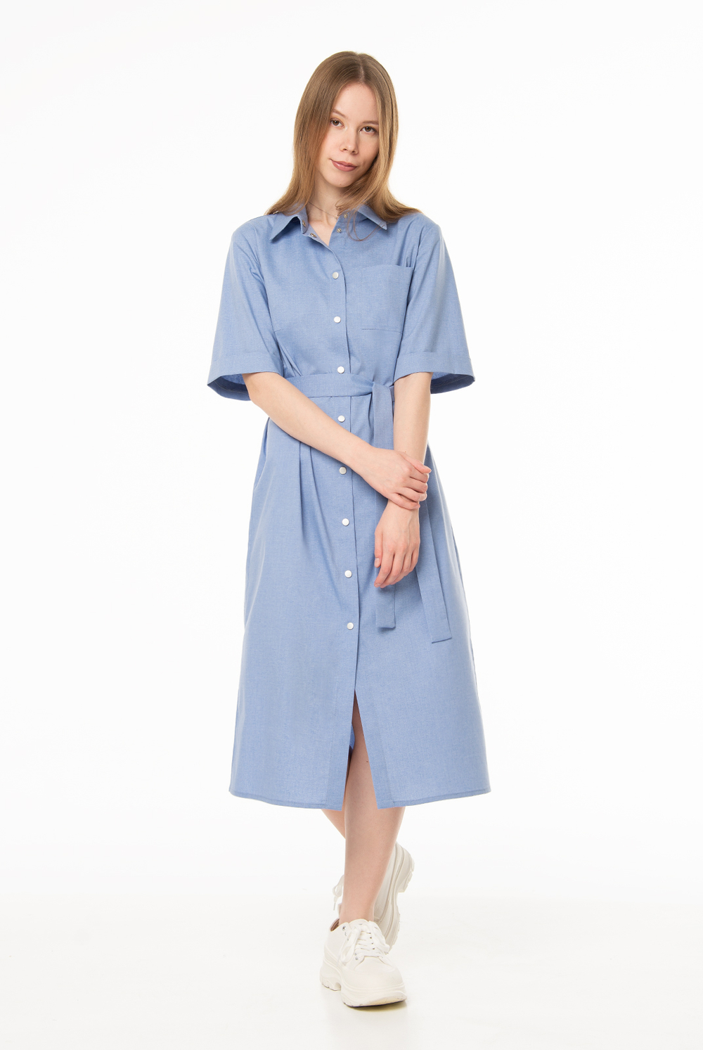 Платье женское 4312зп, джинс #525Дж054312зп