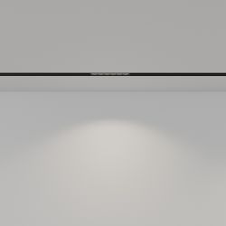 Магнитный трековый светильник ЭРА TRM20-3-11-6W4K BK светодиодный 6Вт 4000К черный | Магнитные трековые светильники