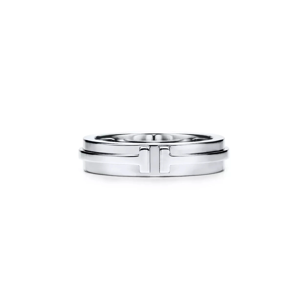 Кольцо из серебра 925, Tiffany 💠 T collection - В наличии