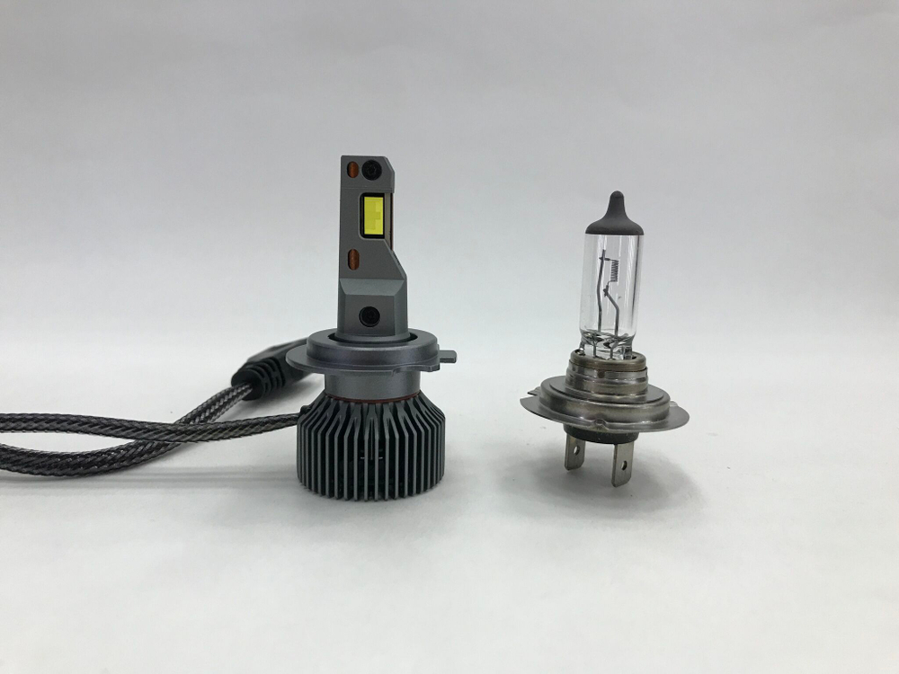 Светодиодные лампы MTF H7/H18 MaxBeam MINI 12V 45W 4500lm 6000K (к-т 2шт.)