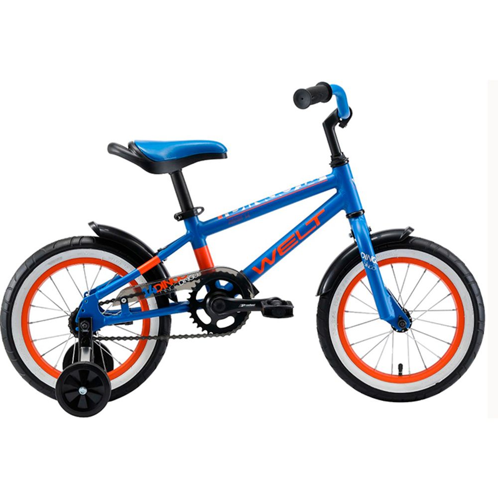 Велосипед Welt Dingo 14 2021 Blue/Orange (US:one size)