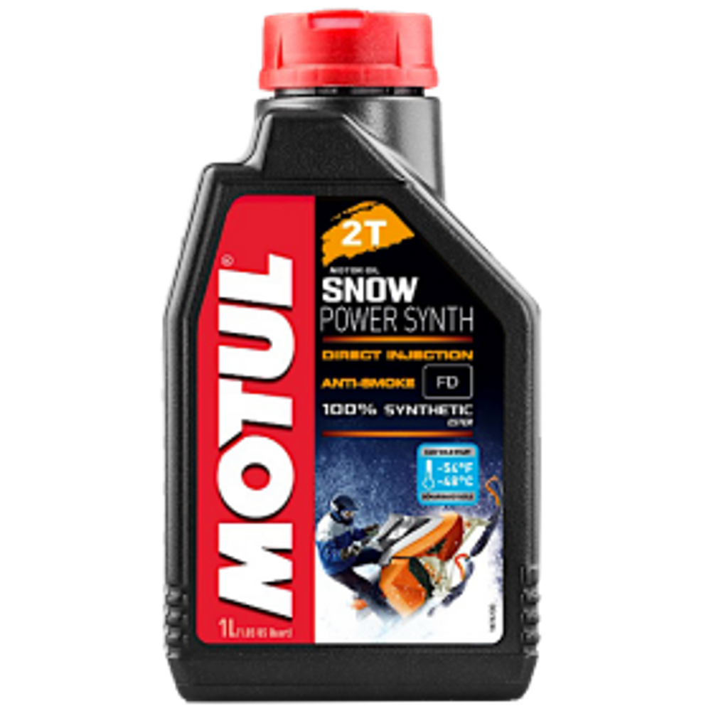 Масло мотор. 2T синт. Motul Snowpower Synth 1л