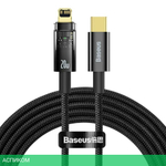 Кабель Baseus Explorer 2m Black (CATS000101)