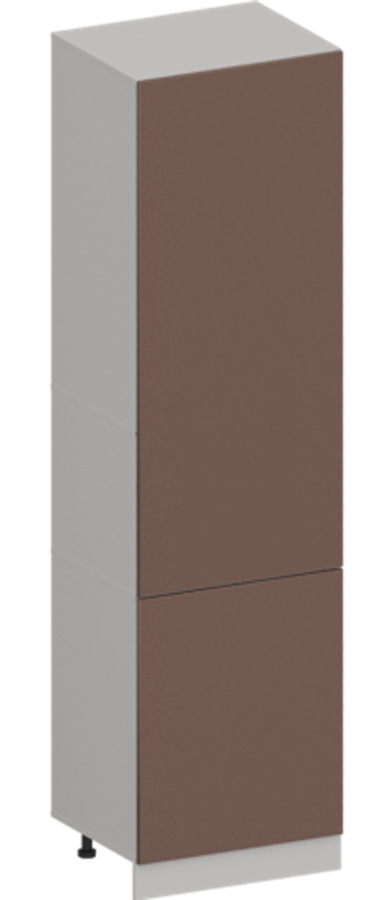 Кухня Модуль ШП 600М Графит / Пудрово-розовый