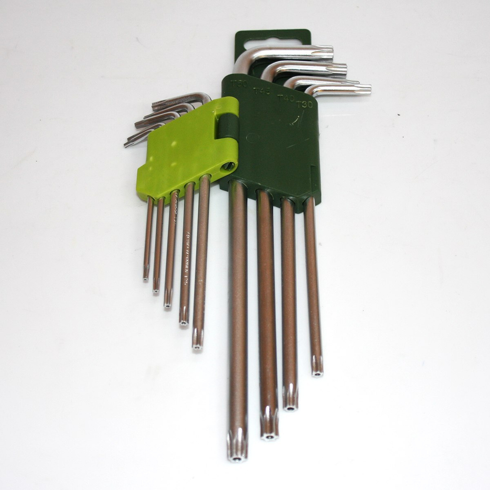 Набор ключей с отверстием Torx (9 шт.) 563592 ДЕЛО ТЕХНИКИ