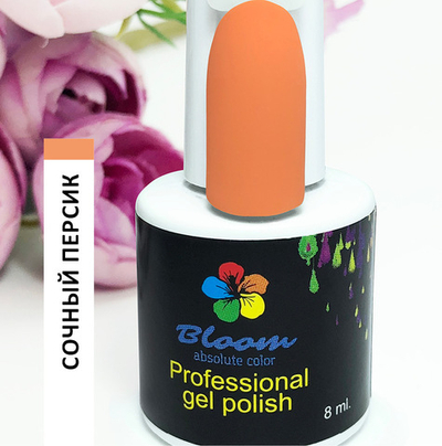 Bloom Гель-лак Сочный персик 62, 8 мл