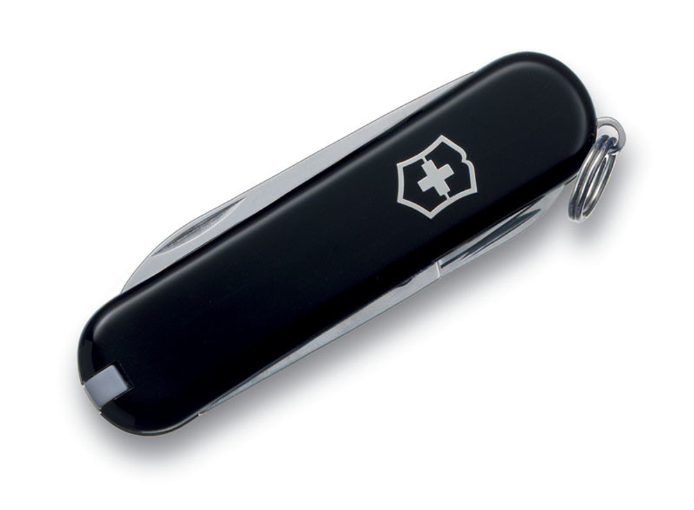 Нож-брелок VICTORINOX Classic SD 58 мм 7 функций чёрный VC6223.3