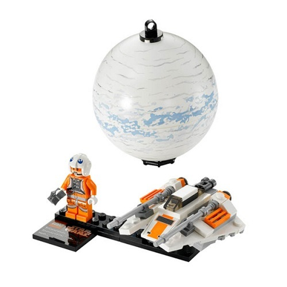 LEGO Star Wars: Снеговой спидер и Планета Хот 75009 — Snowspeeder & Hoth — Лего Звездные войны Стар Ворз