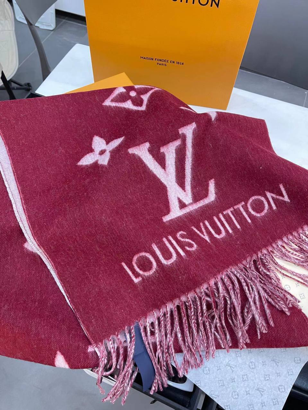 Шарф Louis Vuitton 45х190 см