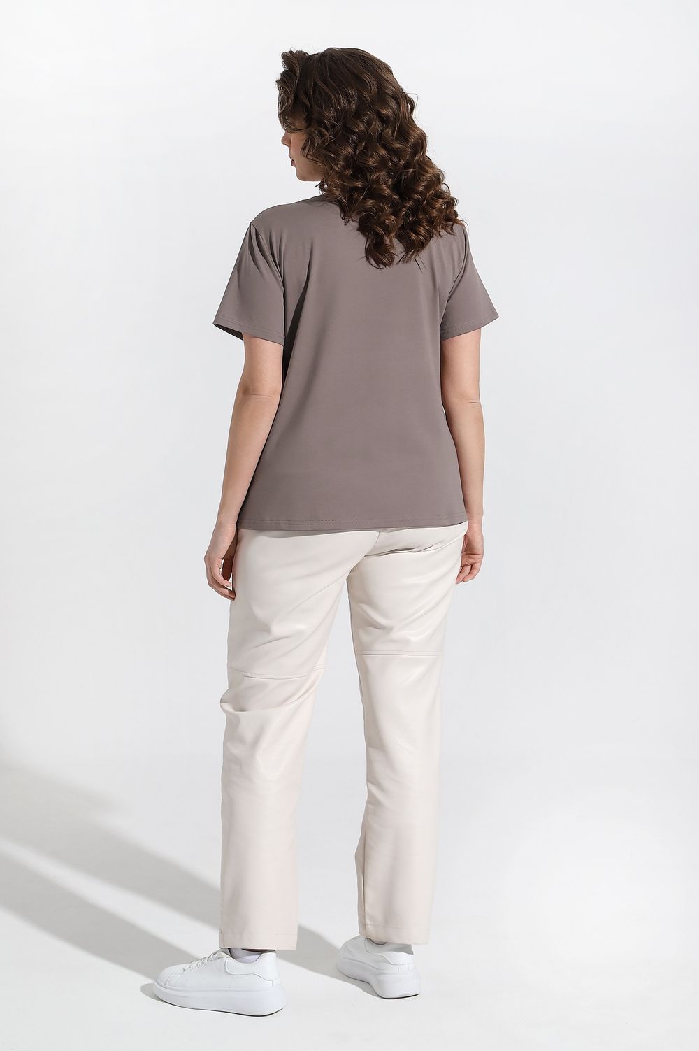 Футболка Базис-4 Виотекс ТЁМНО-БЕЖЕВЫЙ