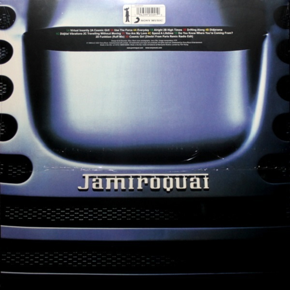Jamiroquai / Travelling Without Moving (25th Anniversary Edition)(Coloured Vinyl)(2LP)
