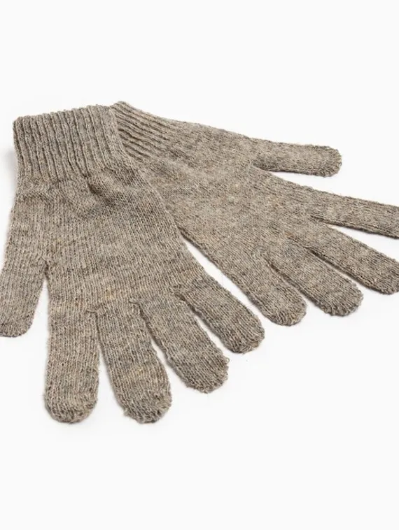 Перчатки женские, цвет светло-серый, размер 18