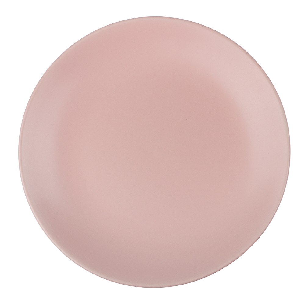 Тарелка подстановочная 26,7см, тм MILLIMI розовый, керамика