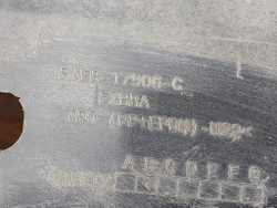 Бампер задний Ford Focus 3 14-18 Б/У Оригинал F1EB17906C