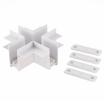 X- образный встраиваемый соединитель ST021.522.21 белый Skyline 220 ST-Luce