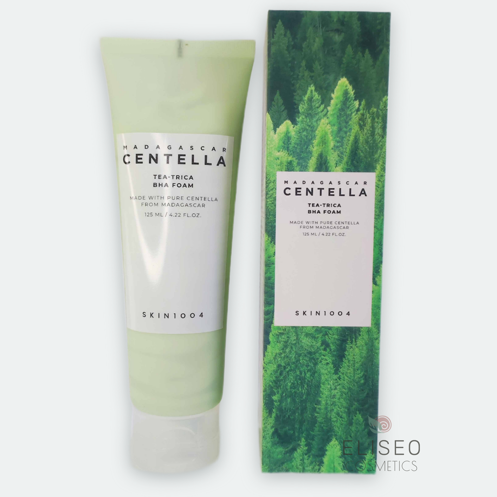 Очищающая пенка для лица с чайным деревом SKIN1004 Madagascar Centella Tea-Trica Bha Foam, 125 мл
